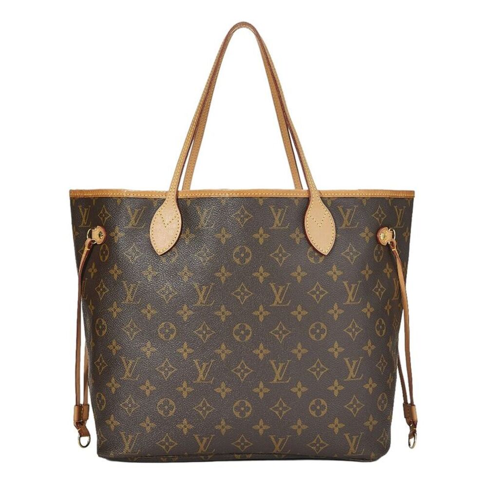 Louis Vuitton Brown Monogram Canvas Neverfull Mm (Authentic Pre-Loved) - Picture 4 of 6